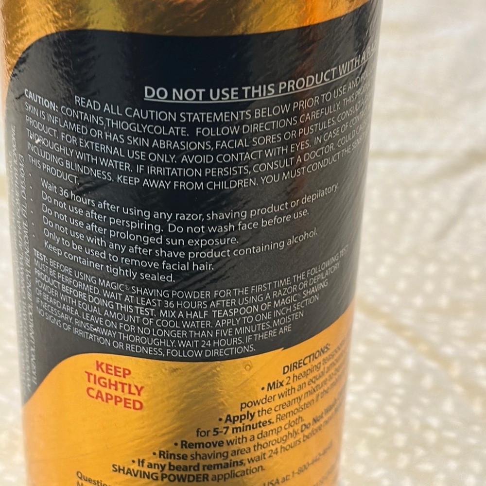 Magic Gold Shaving Powder for Men - Picture 4 of 7